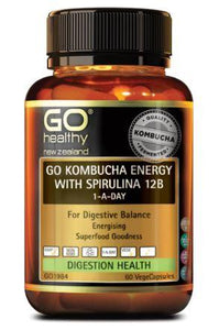 GO KOMBUCHA ENERGY WITH SPIRULINA