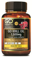 Go Krill Oil 1,500mg 1-A-Day 30 Capsules