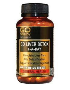 GO Healthy GO Liver Detox 1-A-Day Capsules 120