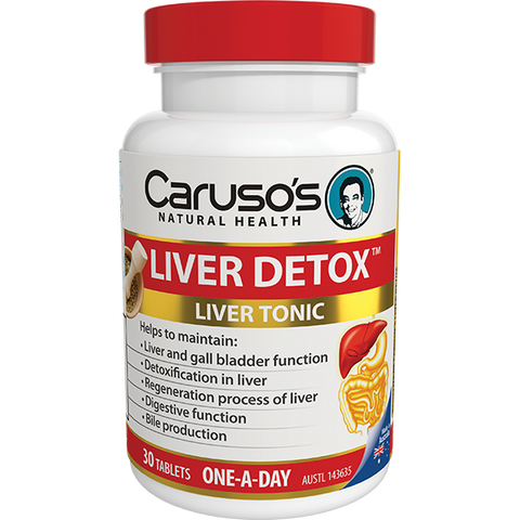 Caruso's Liver Detox 30 Tablets