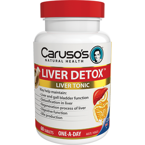 Caruso's Liver Detox 60 Tablets