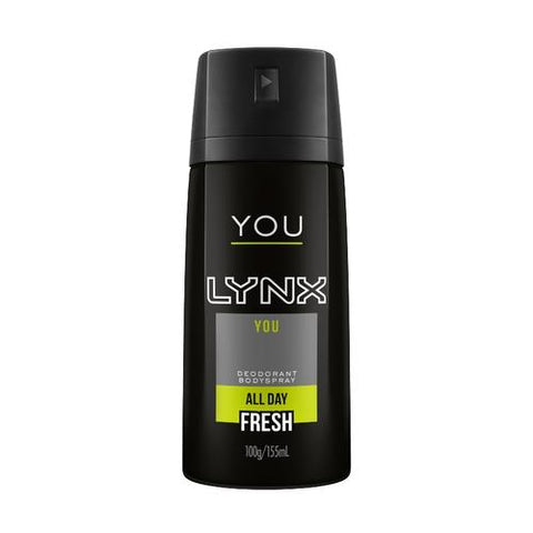 Lynx Men Body Spray Aerosol Deodorant You 155ml