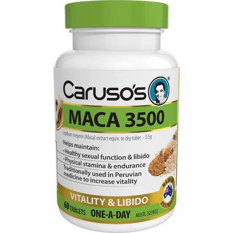 Caruso's Maca 60 Tablets