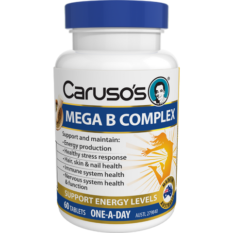 Caruso's Mega B Complex 60 Tablets