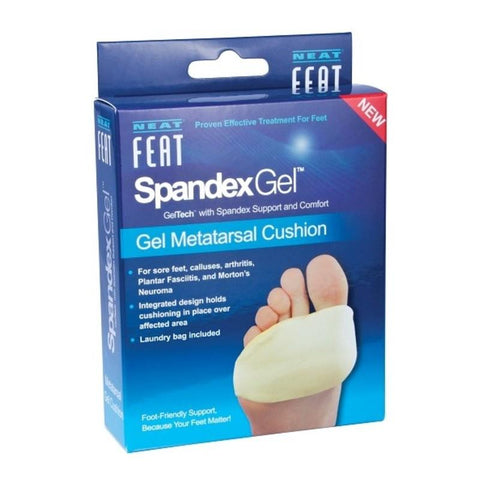 Neat Feat Spandex Gel Metatarsal Cushion 1 Pair - Medium