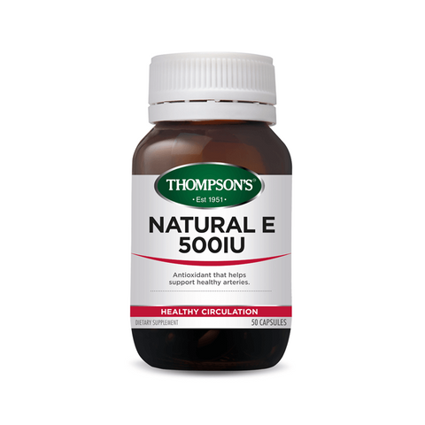 Thompson's Natural E 500iu 30 Capsules