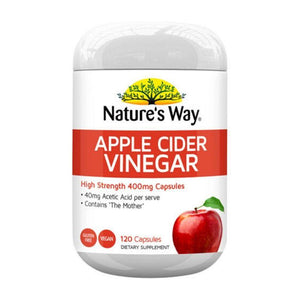 Nature's Way Apple Cider Vinegar 120 Capsules