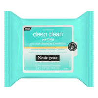 Neutrogena Deep Clean Purifying Micellar Cleansing Towelettes 25 Pack