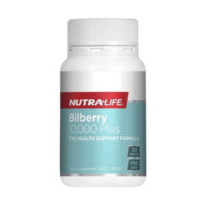 Nutra-Life Bilberry 10,000 Plus 30 tablets