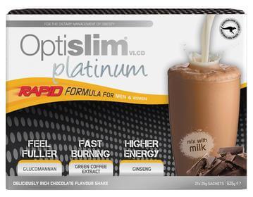 Optislim VLCD Platinum Choc 21x25g