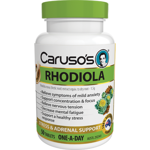 Caruso's Rhodiola 50 Tablets
