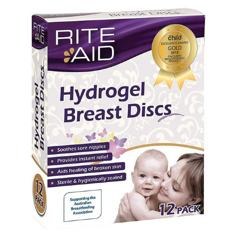Rite Aid Hydrogel Breast Discs 12 Pack