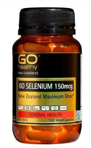 GO Healthy GO Selenium 150mcg Capsules 120