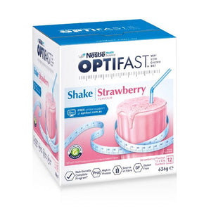 Optifast Strawberry Shake Sachets 12x53g