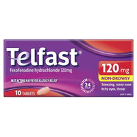 TELFAST Tablets 120mg - 10s