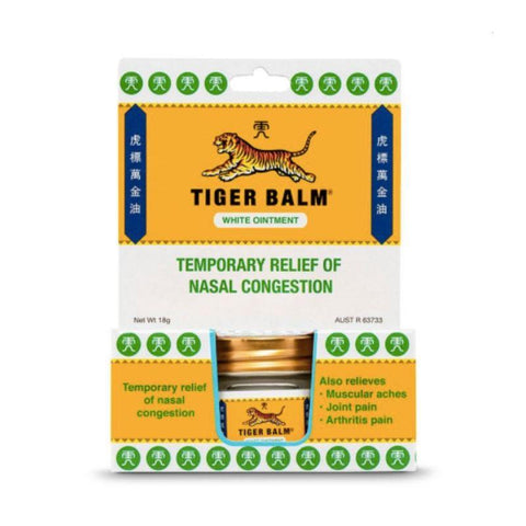 Tiger Balm Analgesic White Ointment 18g