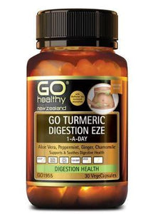 GO Turmeric Digest Eze 1ADay 30Vcap