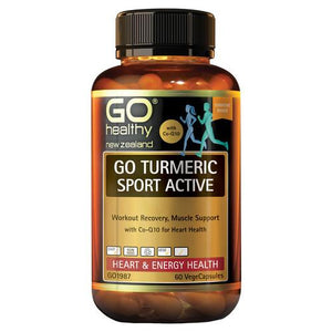 Go Healthy GO Turmeric Sport Act 1-A-Day 60 Capsules