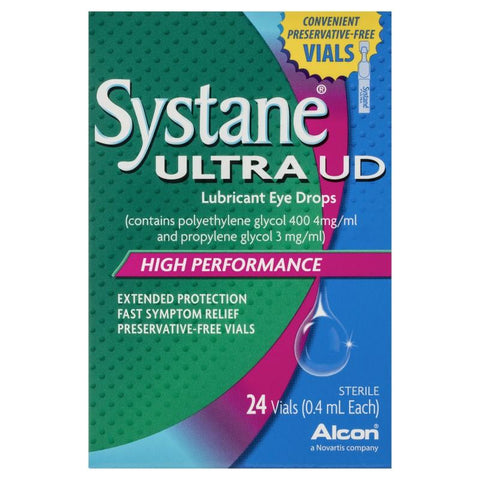 Systane Ultra UD Lubricant Eye Drops 24 x 0.4mL