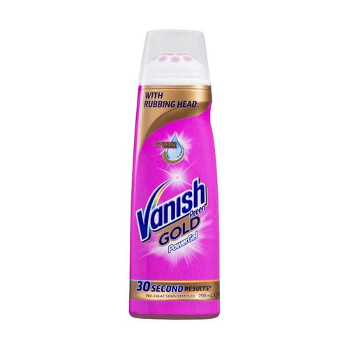 Vanish Preen Gold Power Gel Stain Remover 200ml with Rubbing Head