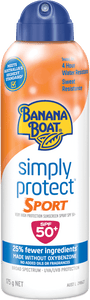 Banana Boat Simply Protect Sport Spray SPF50+ 175g