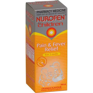 Nurofen Liquid For Children Orange 200ml