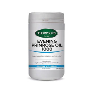Thompson's Evening Primrose Oil 1000mg Capsules 300