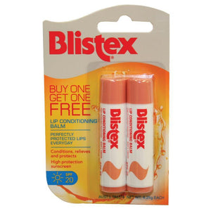 BLISTEX Lip Conditioner Balm 2 for 1 8.5g