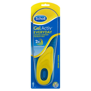SCHOLL Gel Activ Everyday Insoles Men