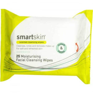 Smartskin Facial Cleansing Wipes Scented 25