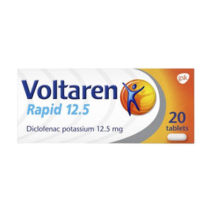 Voltaren Rapid 12.5mg Tablets 20 Pack