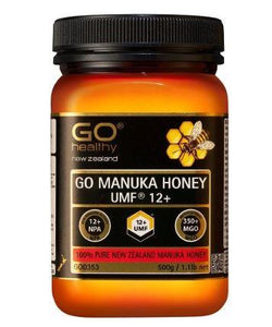 GO Healthy GO Manuka Honey UMF 12+ (MGO 350+ / NPA 12+) 500g