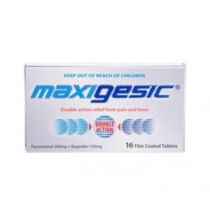 Maxigesic Double Action Pain Relief Tablets 16