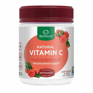 Lifestream Natural Vitamin C Capsules 220