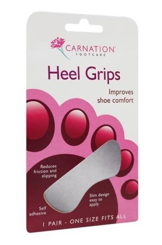 Carnation Heel Grips 1 Pair One Size Fits All