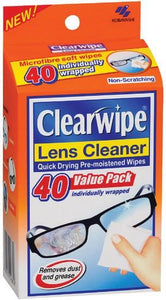 CLEARWIPE Lens Cleaner 40s