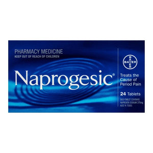 Naprogesic Period Pain Tablets 24 Pack