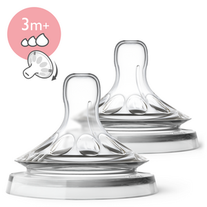 Philips Avent Natural Teat Variable Flow 2 Pack
