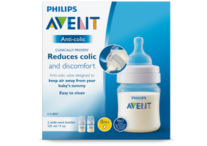 Philips Avent Anti-Colic Bottle 125ml 2 Pack