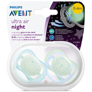 Philips Avent Ultra Air Night 0-6 months Soother