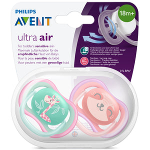 Philips Avent Ultra Air Night 6-18 months Soother 2 Pack
