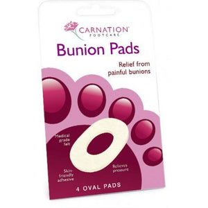 Carnation Foot Bunion Ring Oval 4 Pack