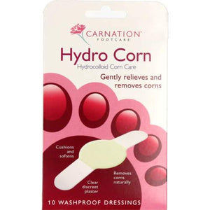 Carnation Hydrocolloid Corn Relief 10 Dressings