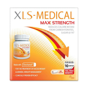 XLS Medical Max Strength Weight Loss 40 Tablets