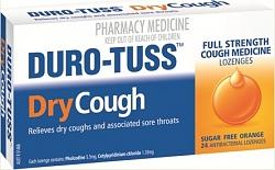 Duro-Tuss Dry Cough Lozenges Orange 24