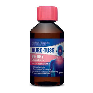 Duro-Tuss PE Dry Cough & Nasal Decongestant 200ml