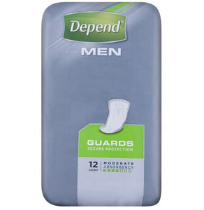 Depend Male Guards 12