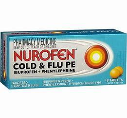 NUROFEN Cold & Flu Tabs PE 48s