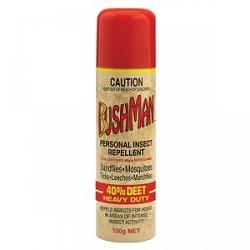 Bushman Heavy Duty Aerosol 40% Deet 130g