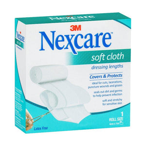 Nexcare Soft Cloth Dressing Cut to Length 4cm x 1m